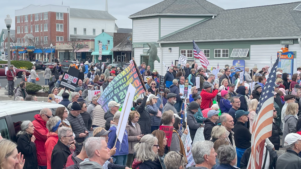 Rehoboth Beach protest against the Trump Administration